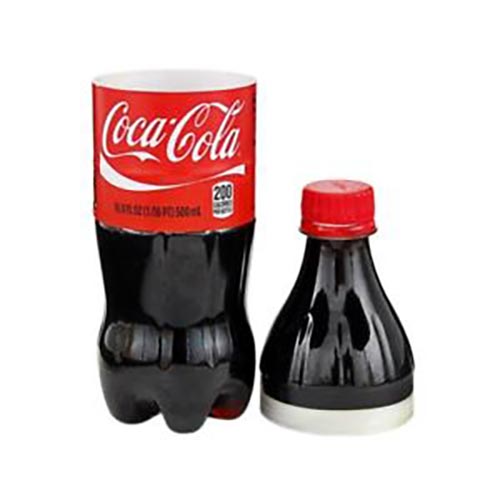 Bottiglia di Cola con segreto