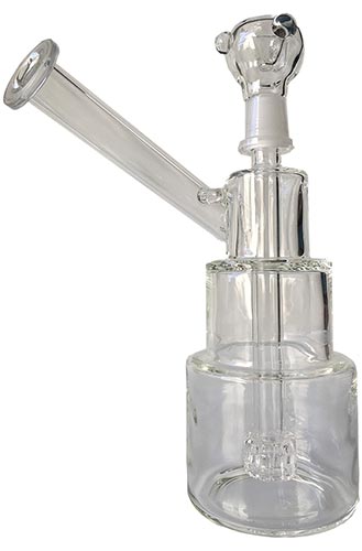Bubbler in vetro borosilicato H.19cm