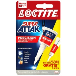 Loctite Super Attak Precision 5G+2G Scollatutto
