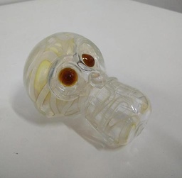 Pipa changing color skull 10cm