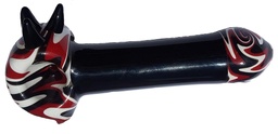Pipa in vetro blacktube changing color 10 cm